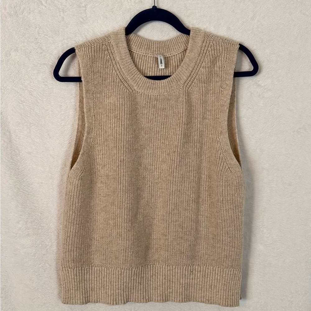 Only Cream Knit Sweater